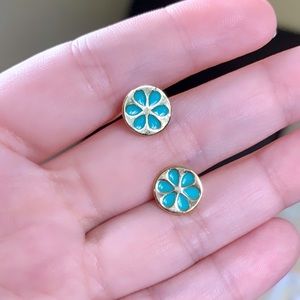 Turquoise Flowers 🌸